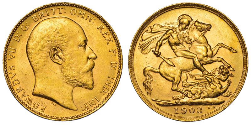 AUSTRALIA. EDWARD VII, 1902-1910. Sovereign 1903. Perth.  - Auction Light Numismatics - Cambi Casa d'Aste