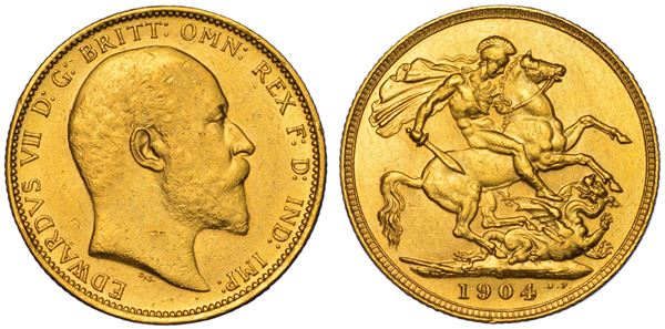AUSTRALIA. EDWARD VII, 1902-1910. Sovereign 1904. Sydney.
