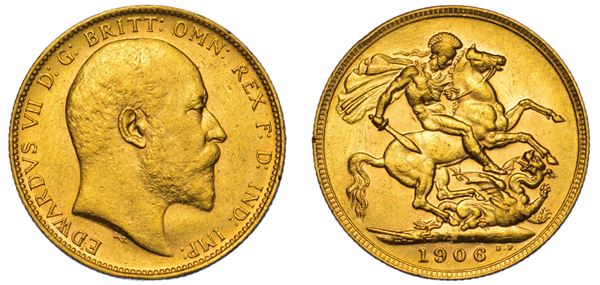 AUSTRALIA. EDWARD VII, 1902-1910. Sovereign 1906. Perth.
