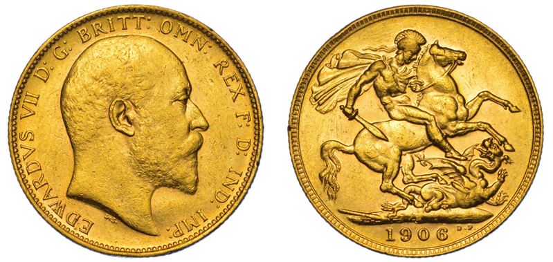 AUSTRALIA. EDWARD VII, 1902-1910. Sovereign 1906. Perth.  - Auction Light Numismatics - Cambi Casa d'Aste