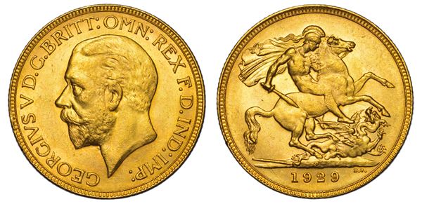 AUSTRALIA. GEORGE V, 1910-1936. Sovereign 1929. Perth.