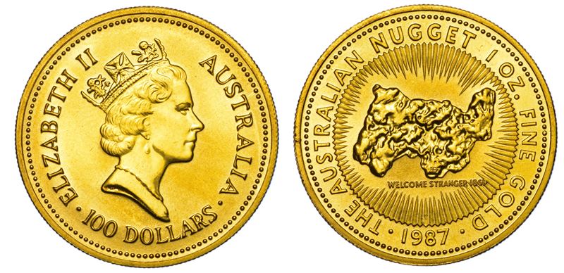 AUSTRALIA. ELIZABETH II, 1953-2022. 100 Dollars 1987.  - Asta Numismatica Light - Cambi Casa d'Aste
