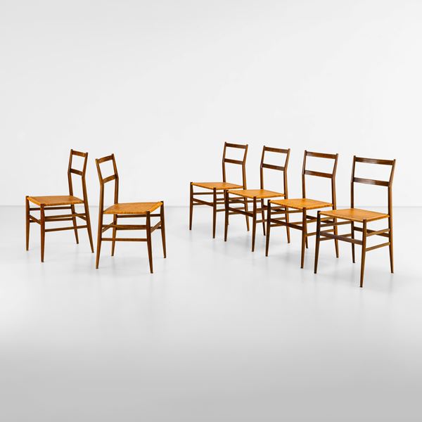 Sei sedie mod. Superleggera