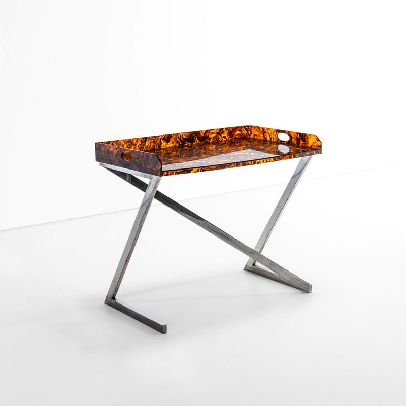 Romeo Rega : Scrittoio con piano rimovibile.  - Asta Design 200 - Cambi Casa d'Aste