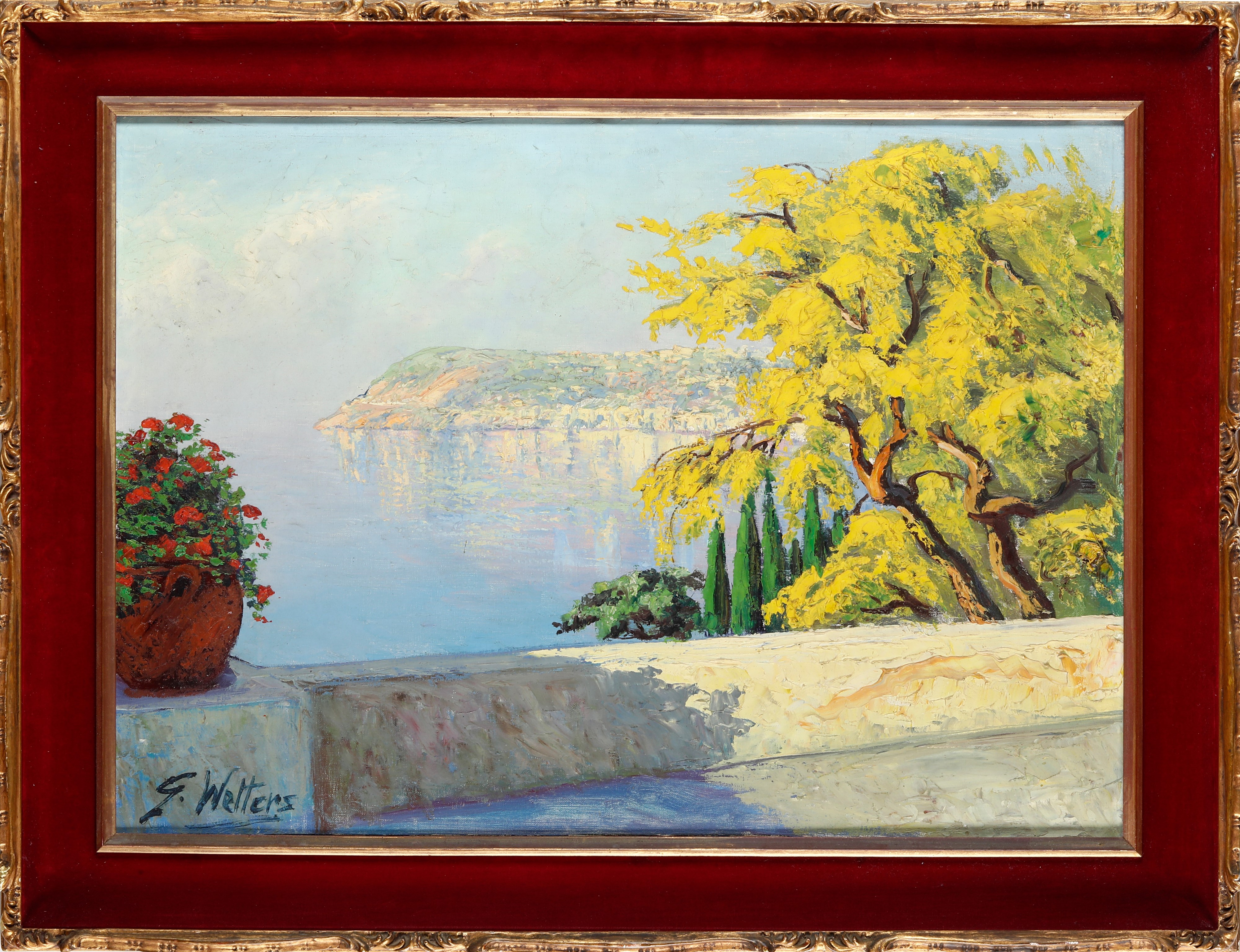Guglielmo Welters - Marina con Mimose