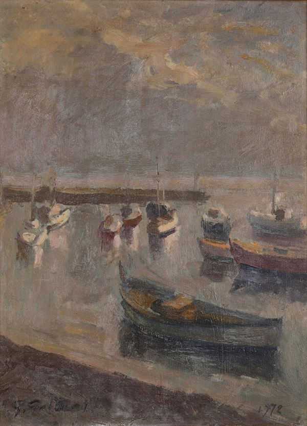Barche nel porticciolo di Chiavari