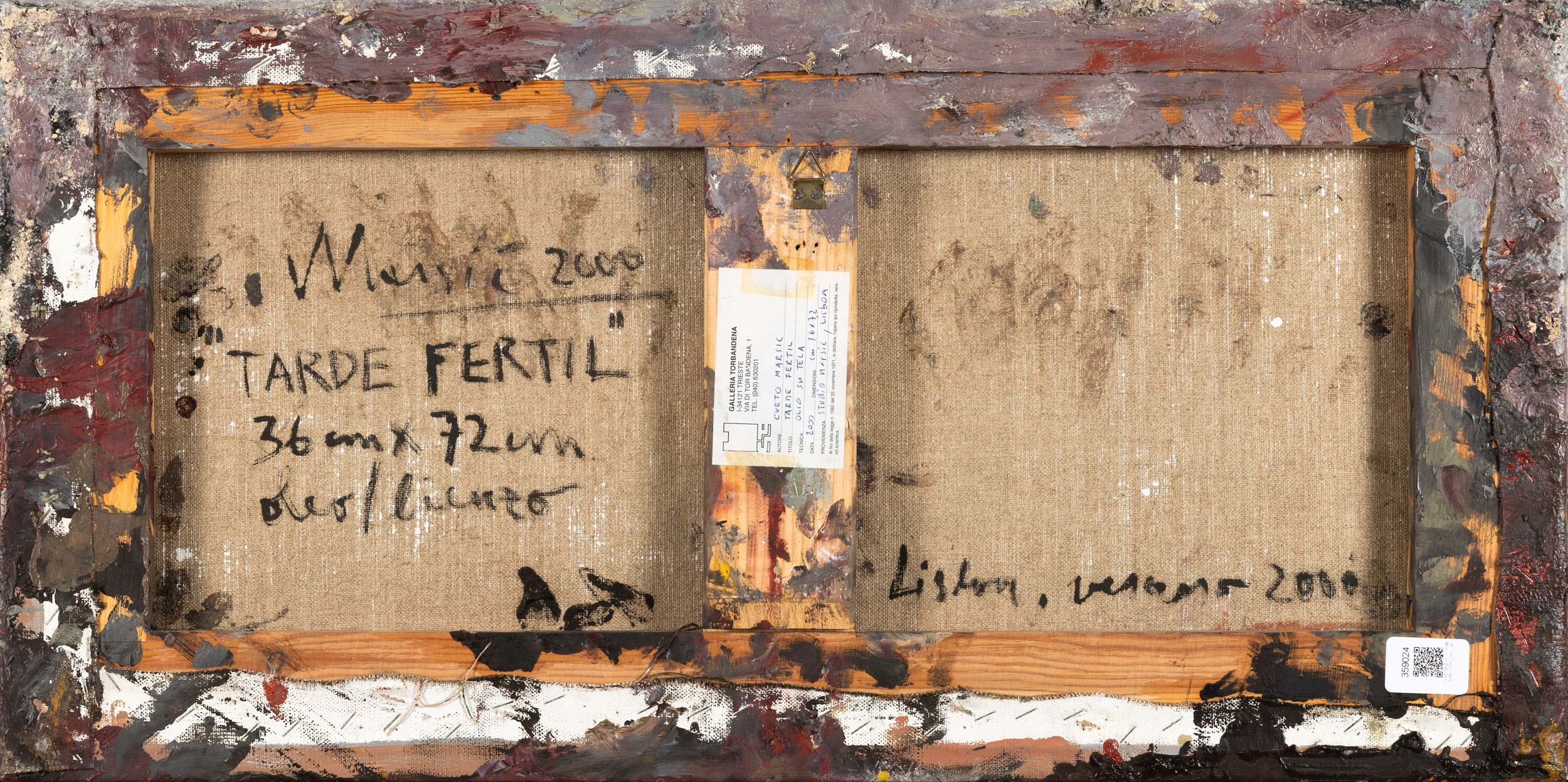Marsic Cveto - Tarde fertil, olio su tela