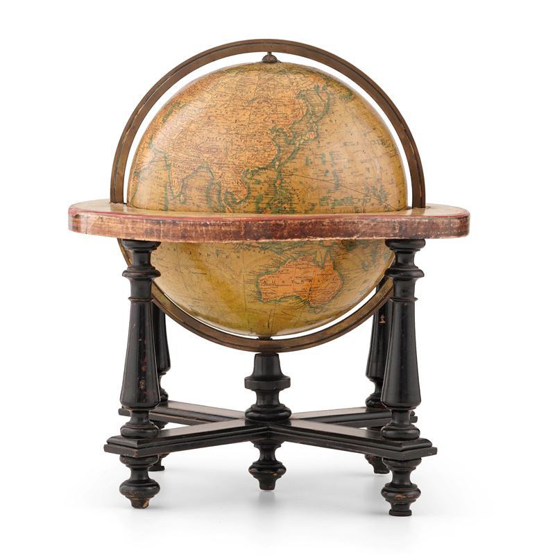 Globo terrestre. J Lebegue & C.ie Editeurs. Francia XIX secolo  - Auction Scientific Instruments and Maritime Art - Cambi Casa d'Aste