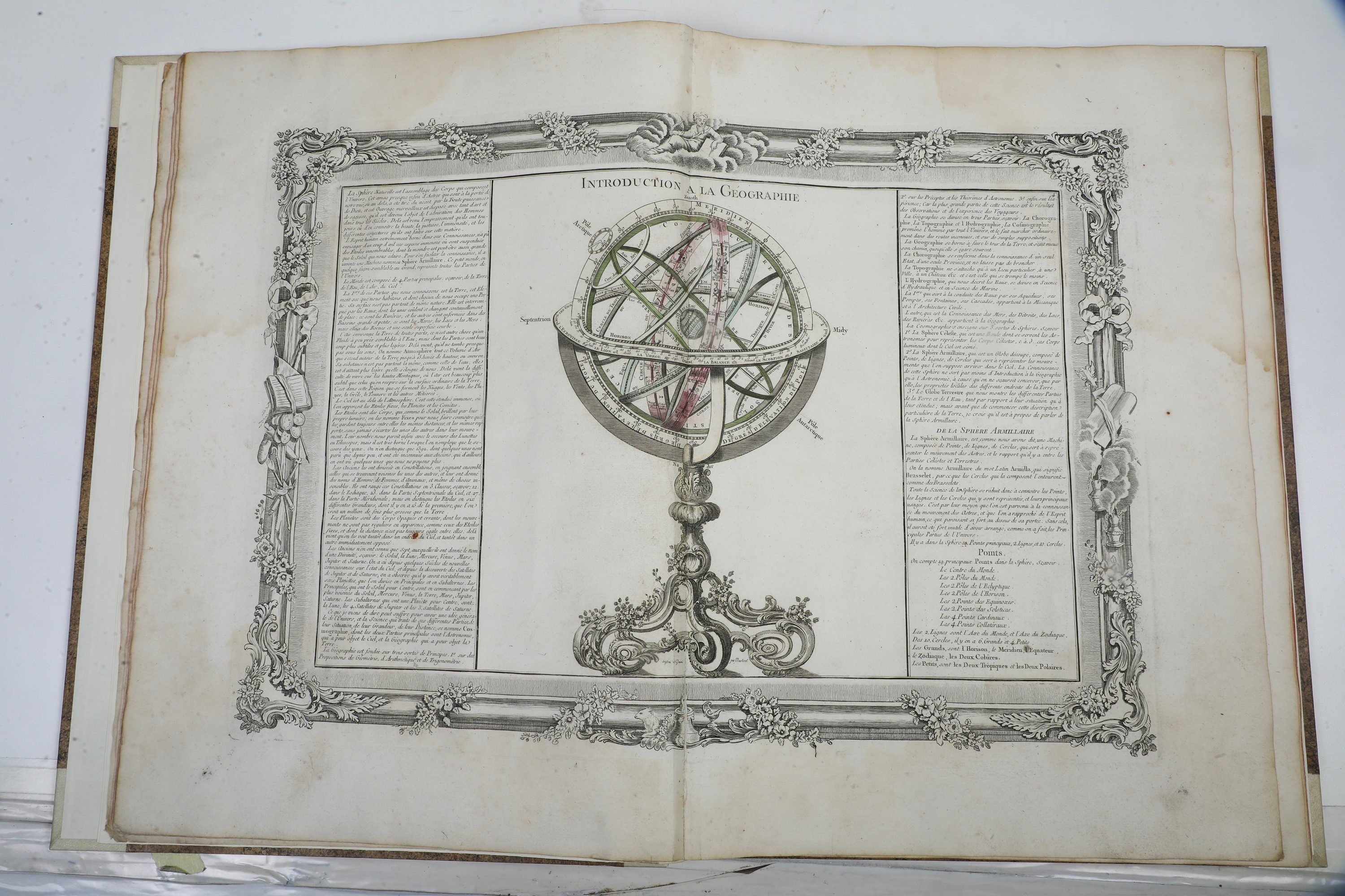 B. Mornas, Atlas cosmographique, volume in quattro tomi