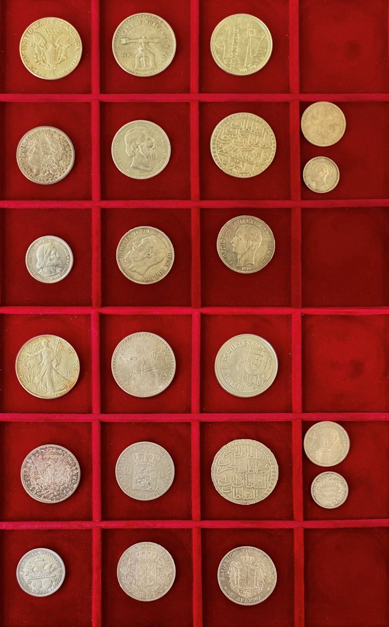 STATI VARI. Lotto di undici monete in argento.  - Asta Numismatica Light - Cambi Casa d'Aste