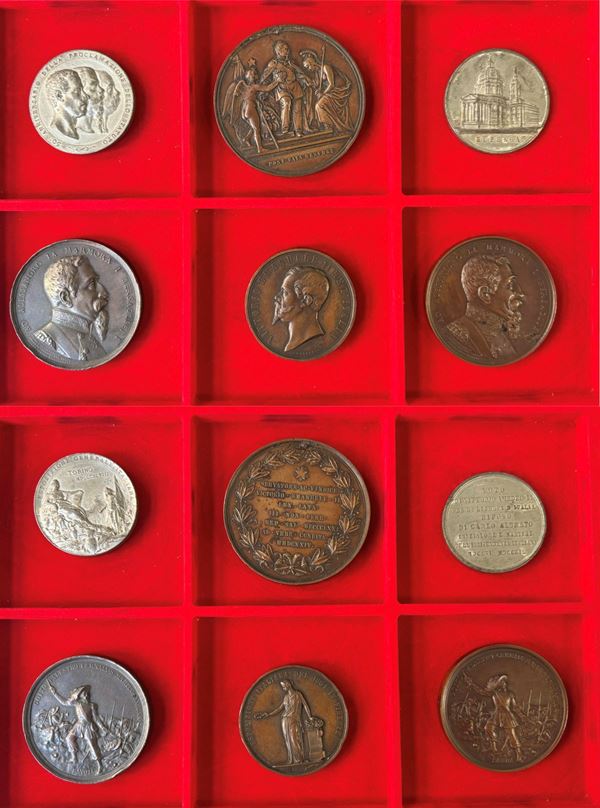 REGNO D’ITALIA. Lotto di sei medaglie.