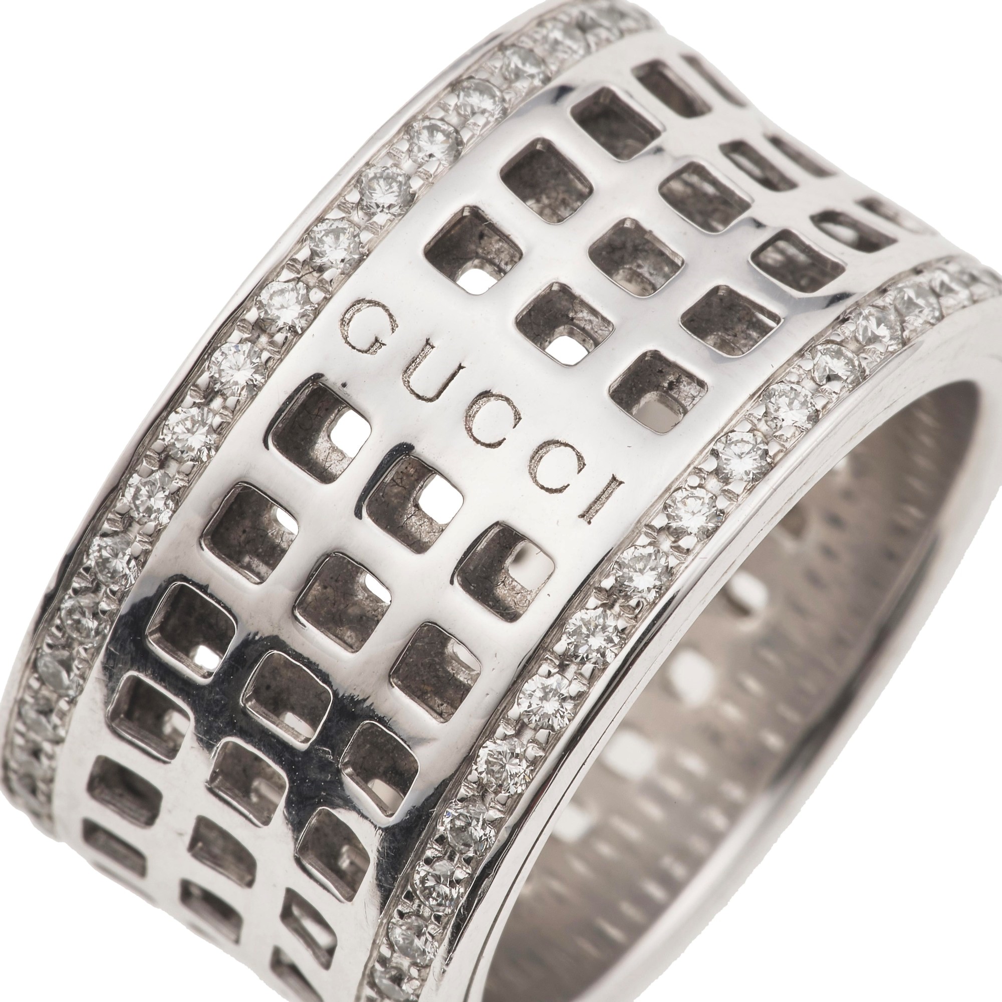 Gucci. Anello “twirl” con Piccoli Diamanti