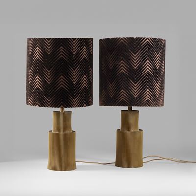 Due lampade da tavolo in stile Art Déco
