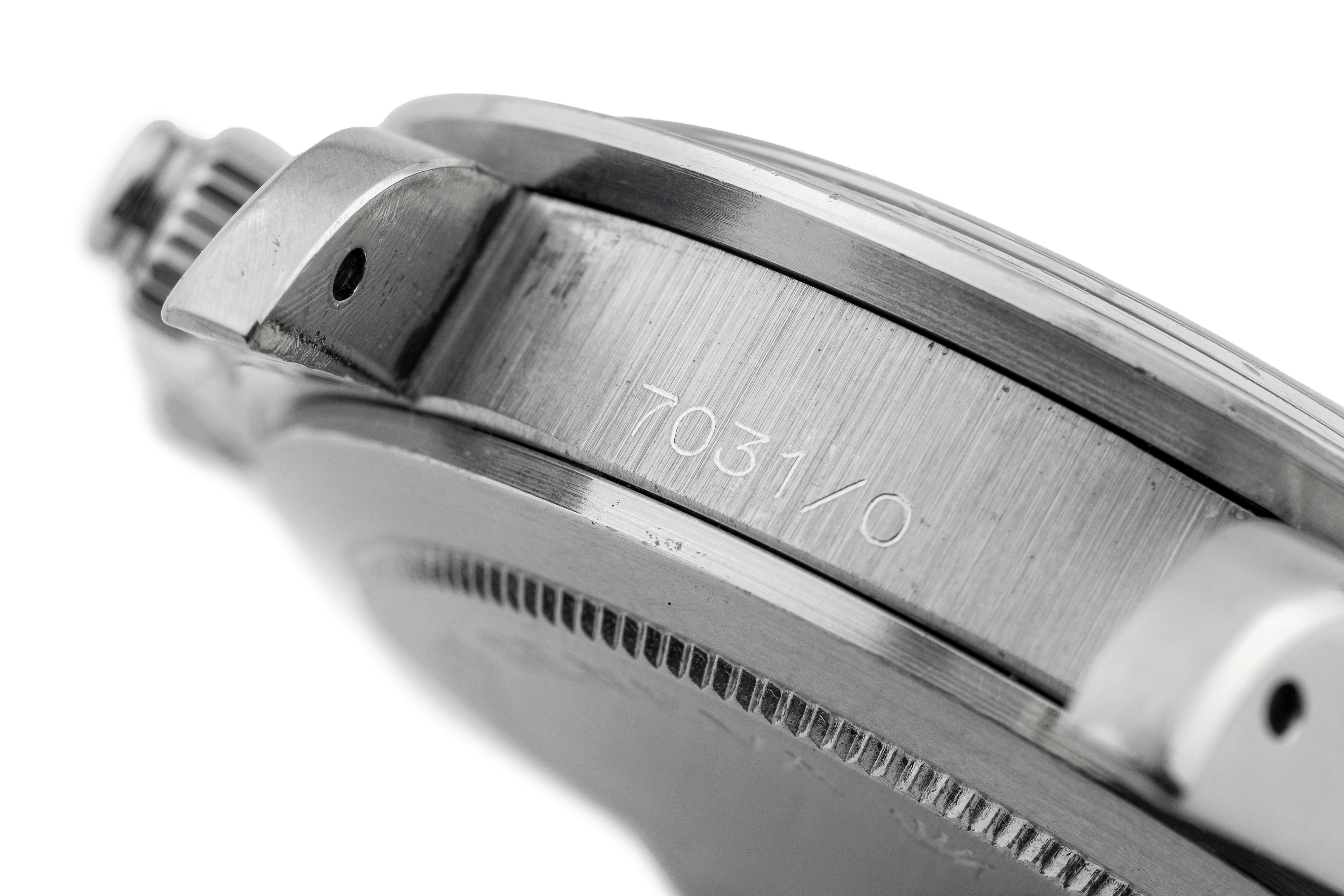 Tudor - Montecarlo ref. 7031/0 “Home Plate”, cronografo in acciaio con quadrante grigio e Valjoux...