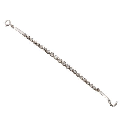 Bracciale con Diamanti di Vecchio Taglio per Ct 8 Circa