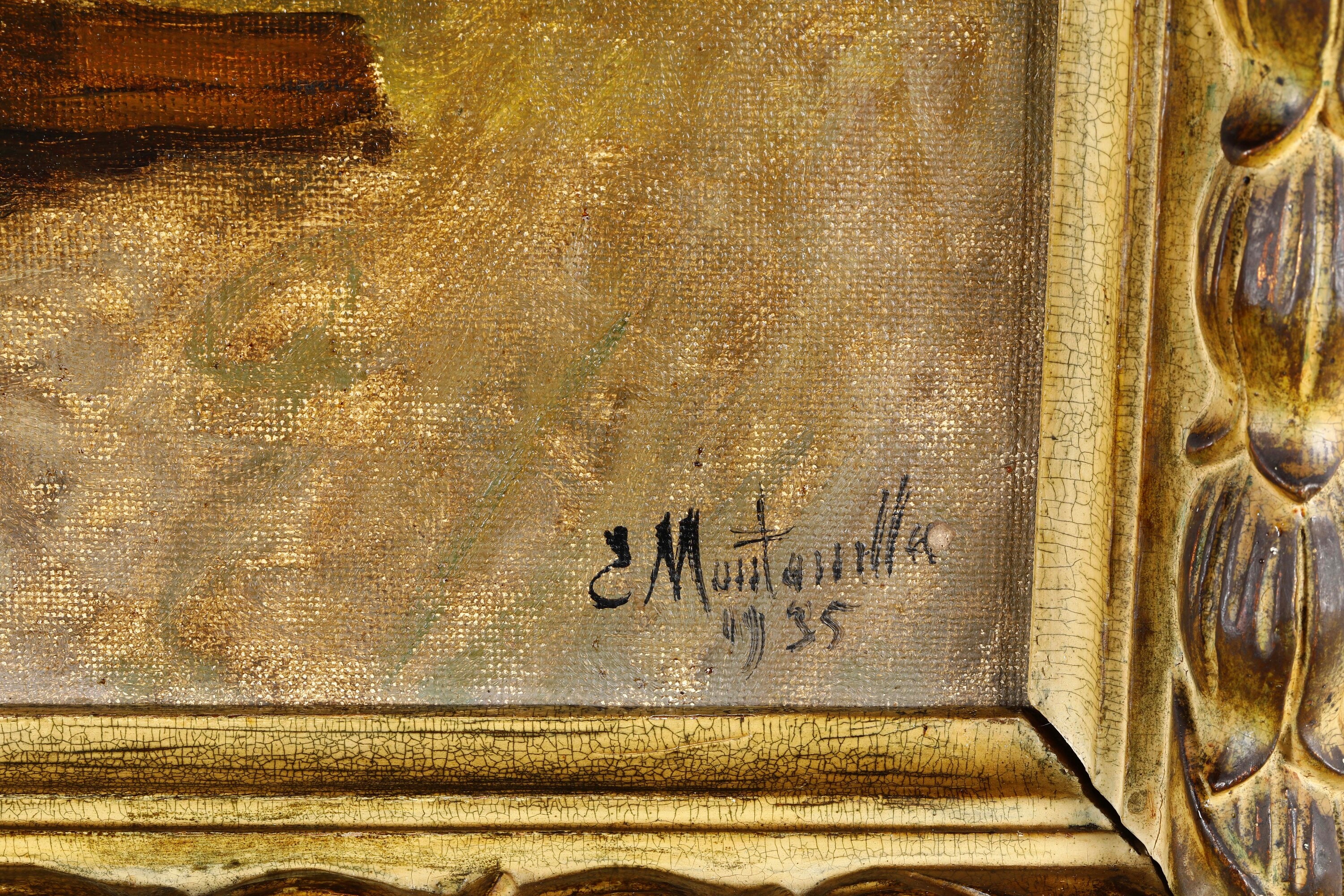 Evasio Montanella - Natura morta con selvaggina, olio su tela