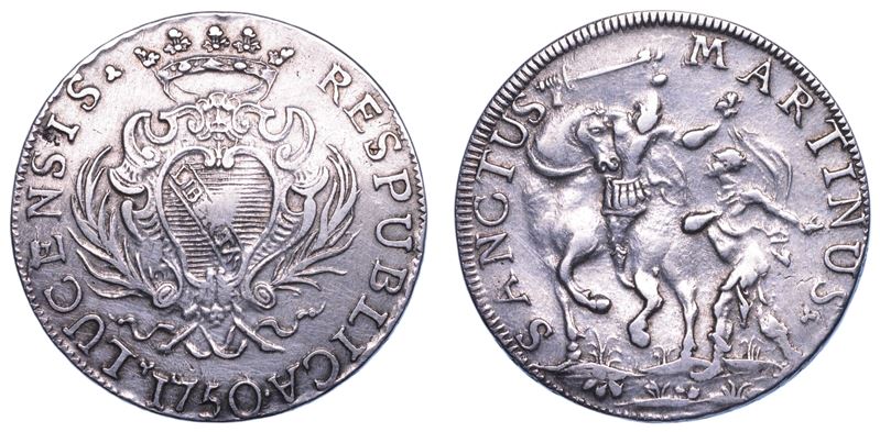 LUCCA. REPUBBLICA, 1369-1799.   Scudo 1750.  - Asta Numismatica Light - Cambi Casa d'Aste