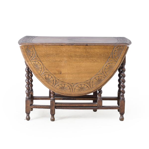 Tavolo ad alette. XX secolo