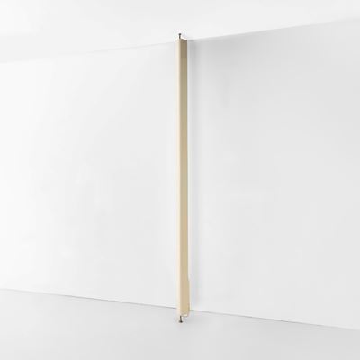 Lampada cielo-terra modello LT8, metallo, ottone e neon