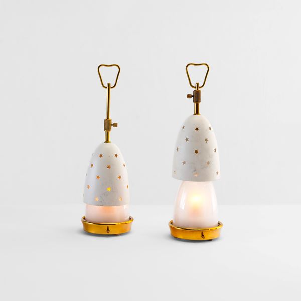 Due lampade da tavolo mod. 12291 Stellina
