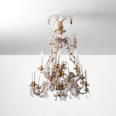 Francia, Grande lampadario a sedici bracci (XIX secolo)