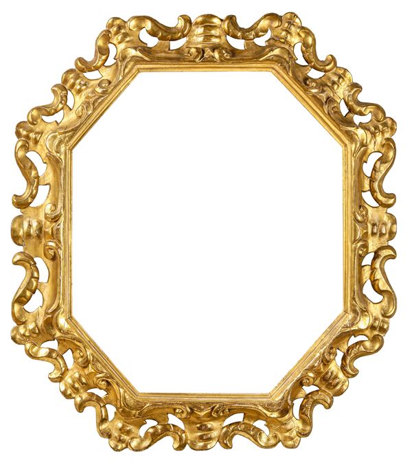 Cornice ottagonale. Italia centrale XVIII secolo