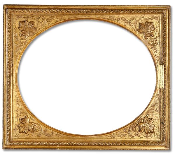 Cornice a luce ovale. XIX secolo