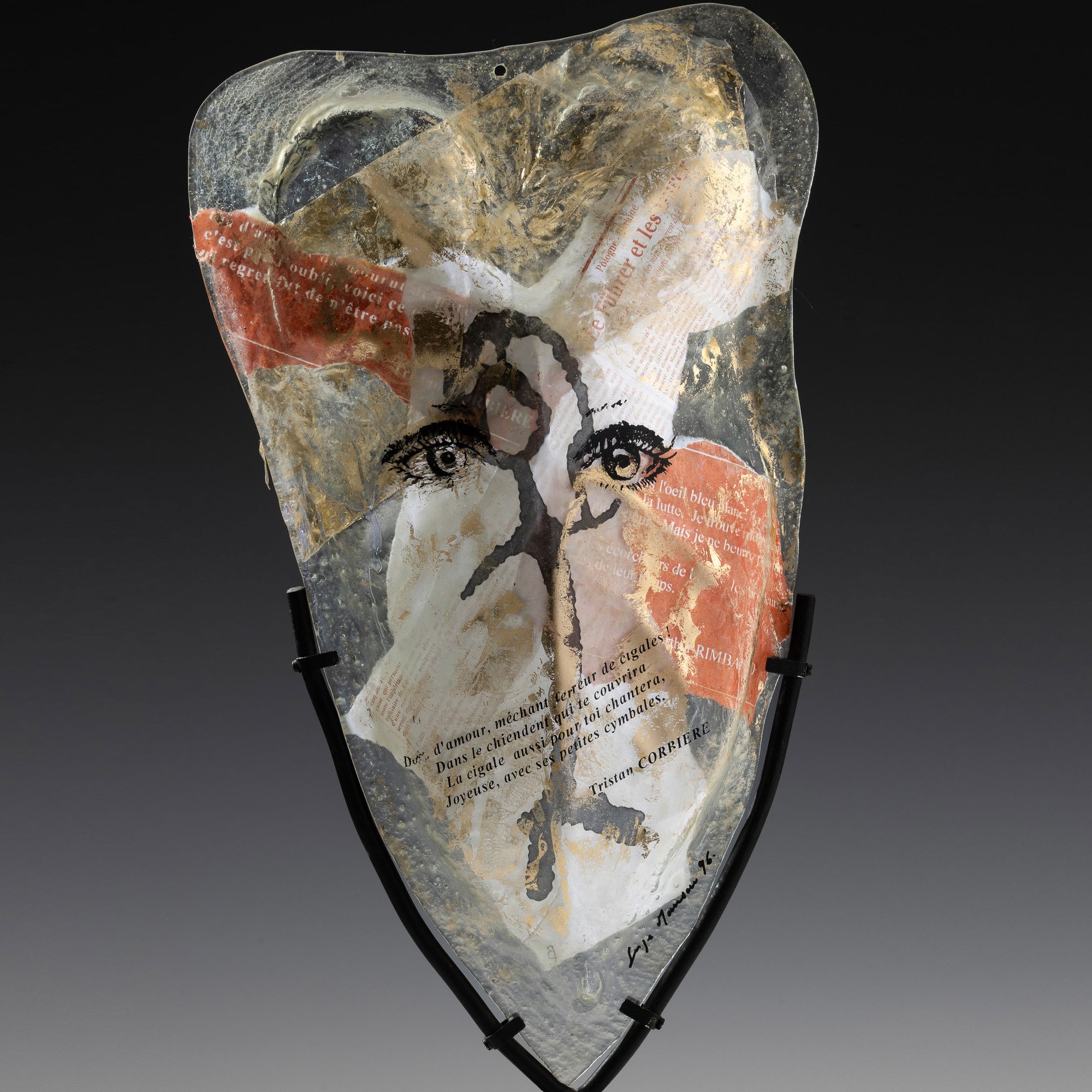 Serge Mansau - 1996 Masque Feuille