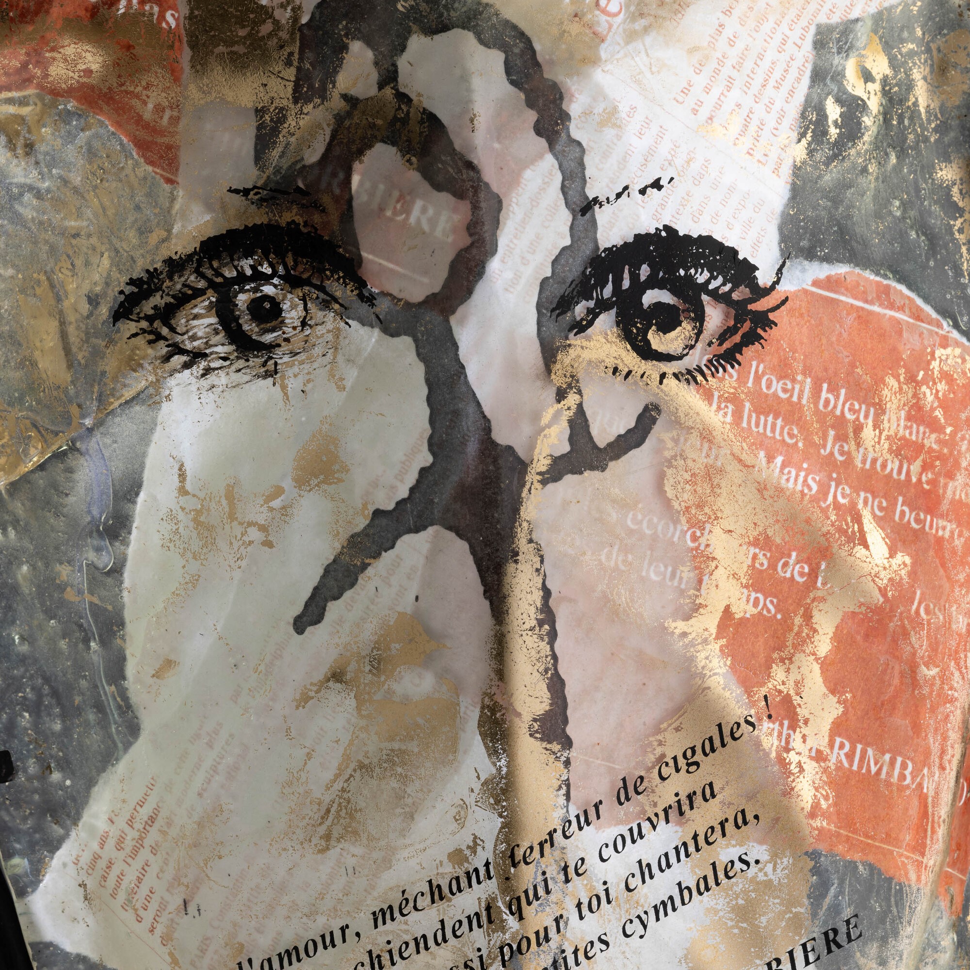 Serge Mansau - 1996 Masque Feuille