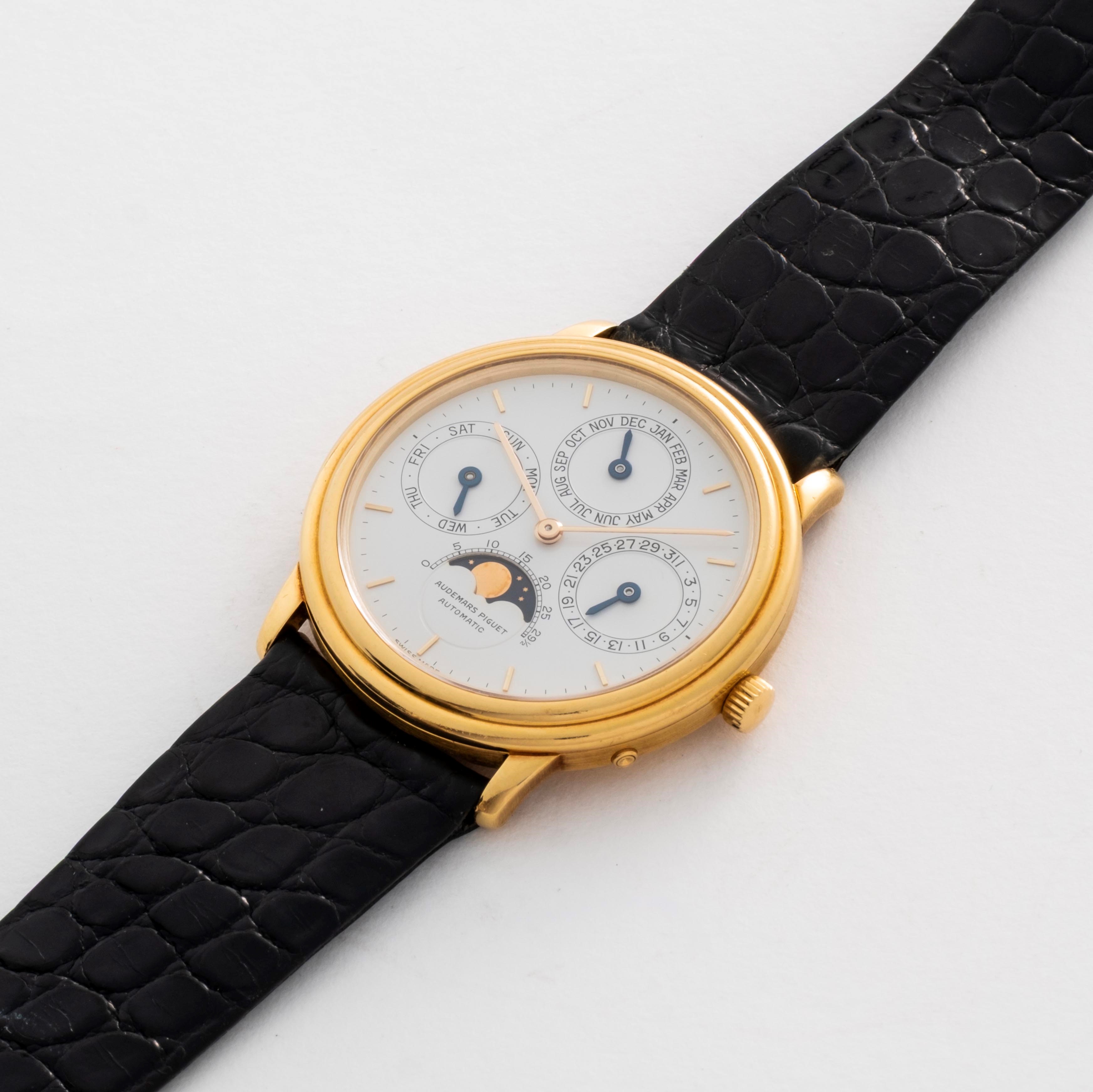 Audemars Piguet - Quantième Perpétuelle ref. 5548BA in oro giallo 18k