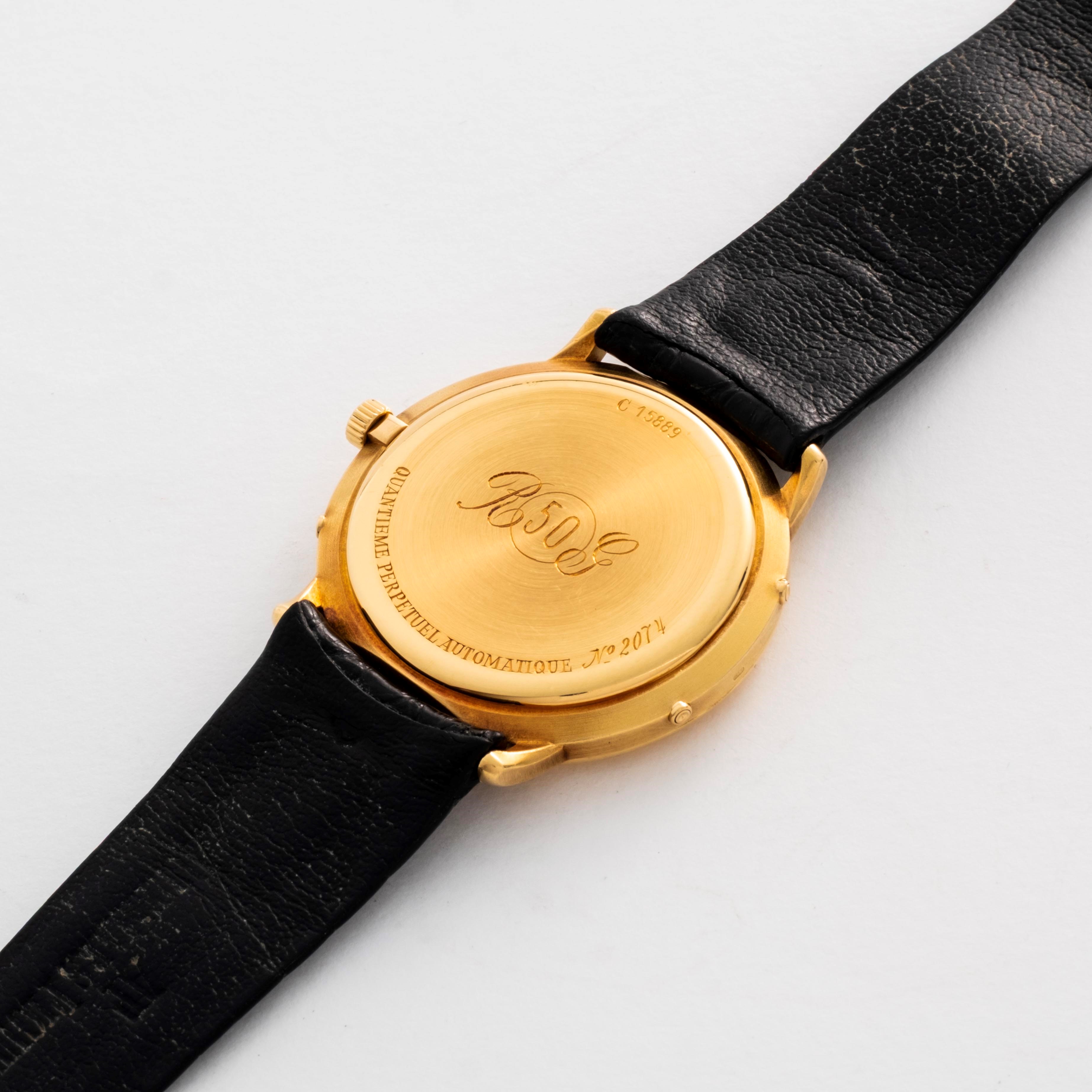 Audemars Piguet - Quantième Perpétuelle ref. 5548BA in oro giallo 18k