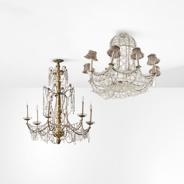 Lampadario. Genova XVIII-XIX secolo