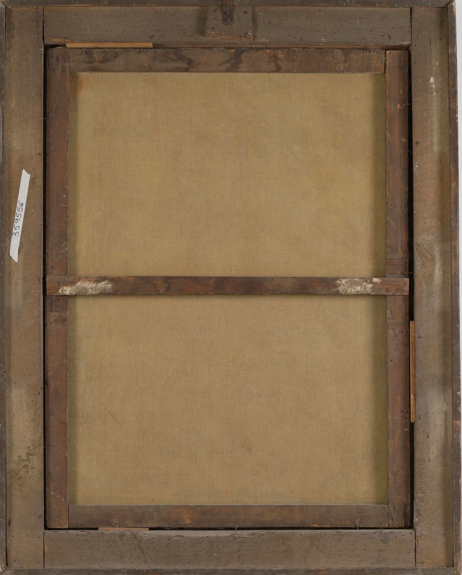 Scuola romana del XVII secolo Ritratto di senatore nello studio