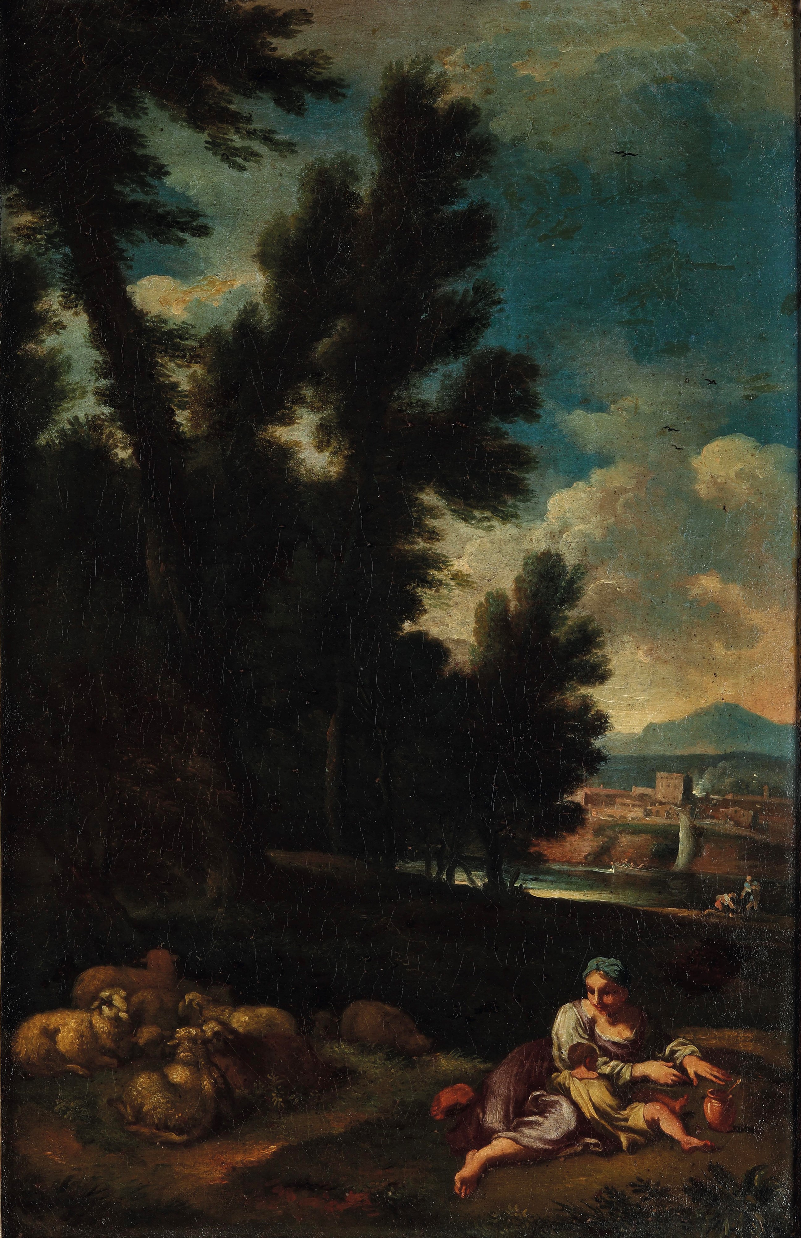 Carlo Antonio Tavella - Paesaggi con pastori e armenti