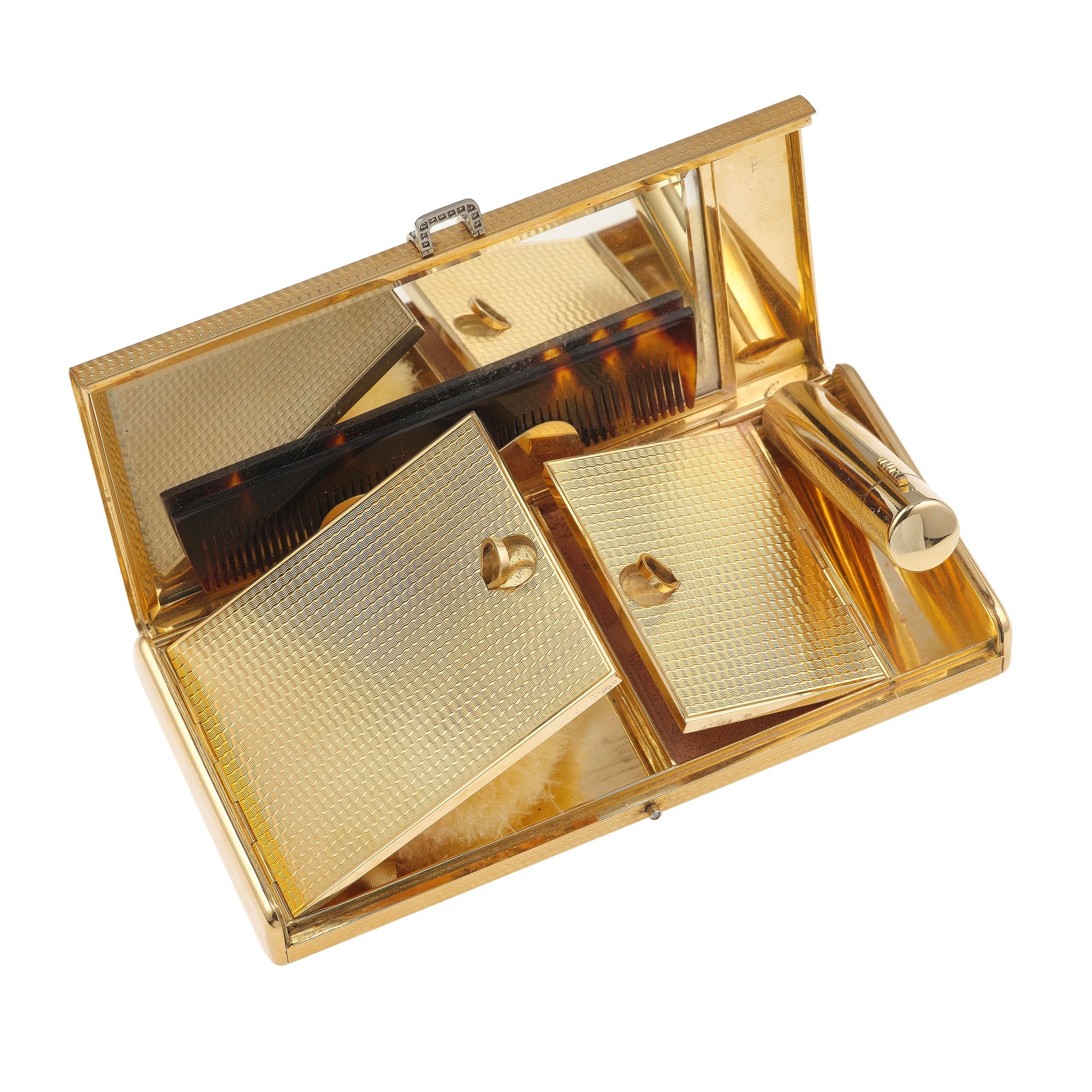 Vanity Case con Piccoli Diamanti