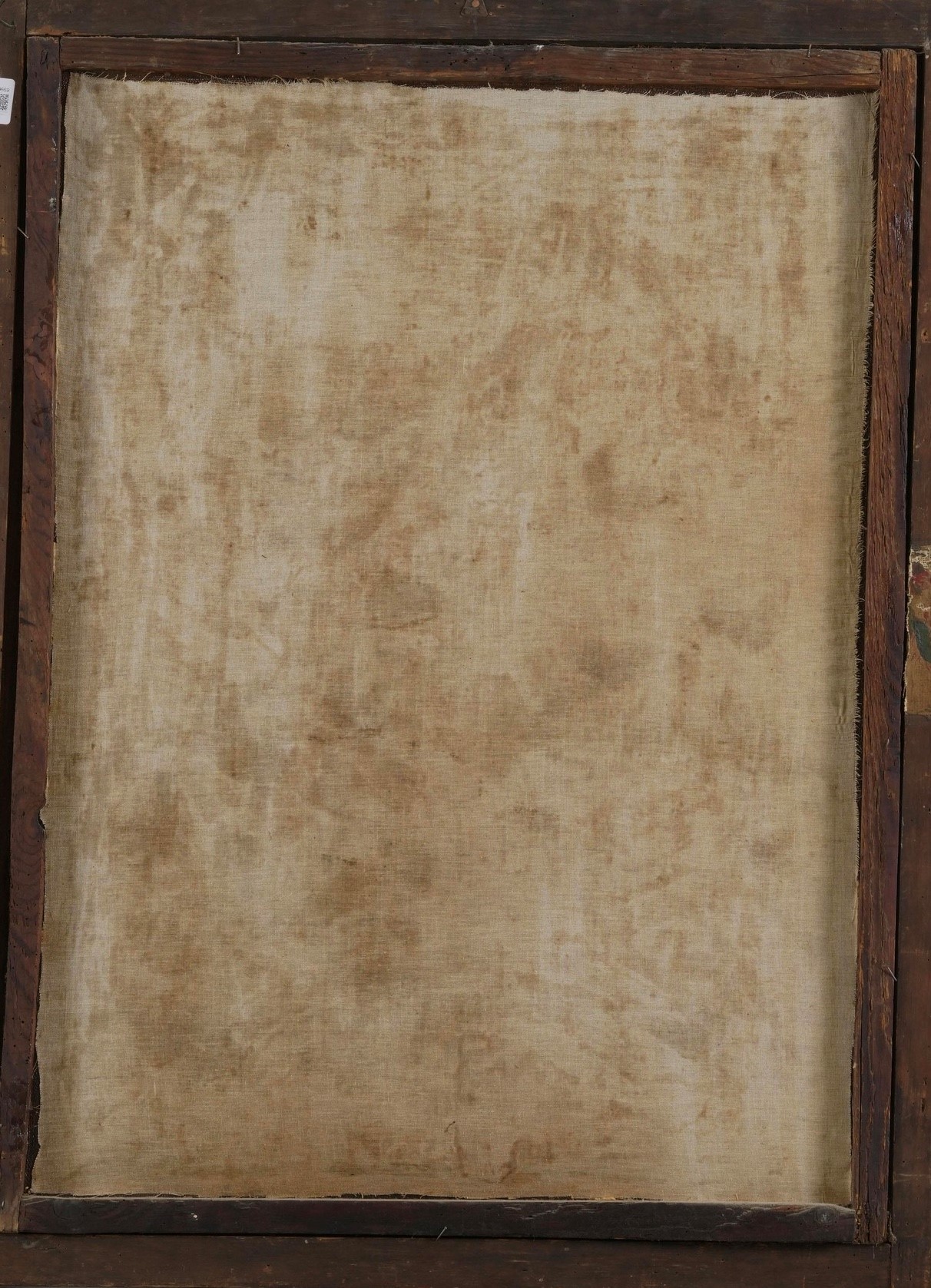 Scuola del XVIII secolo Contadina vicino al fuoco