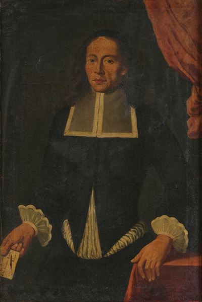 Scuola del XVIII secolo, Ritratto di Sebastiano Rinaldi, olio su tela