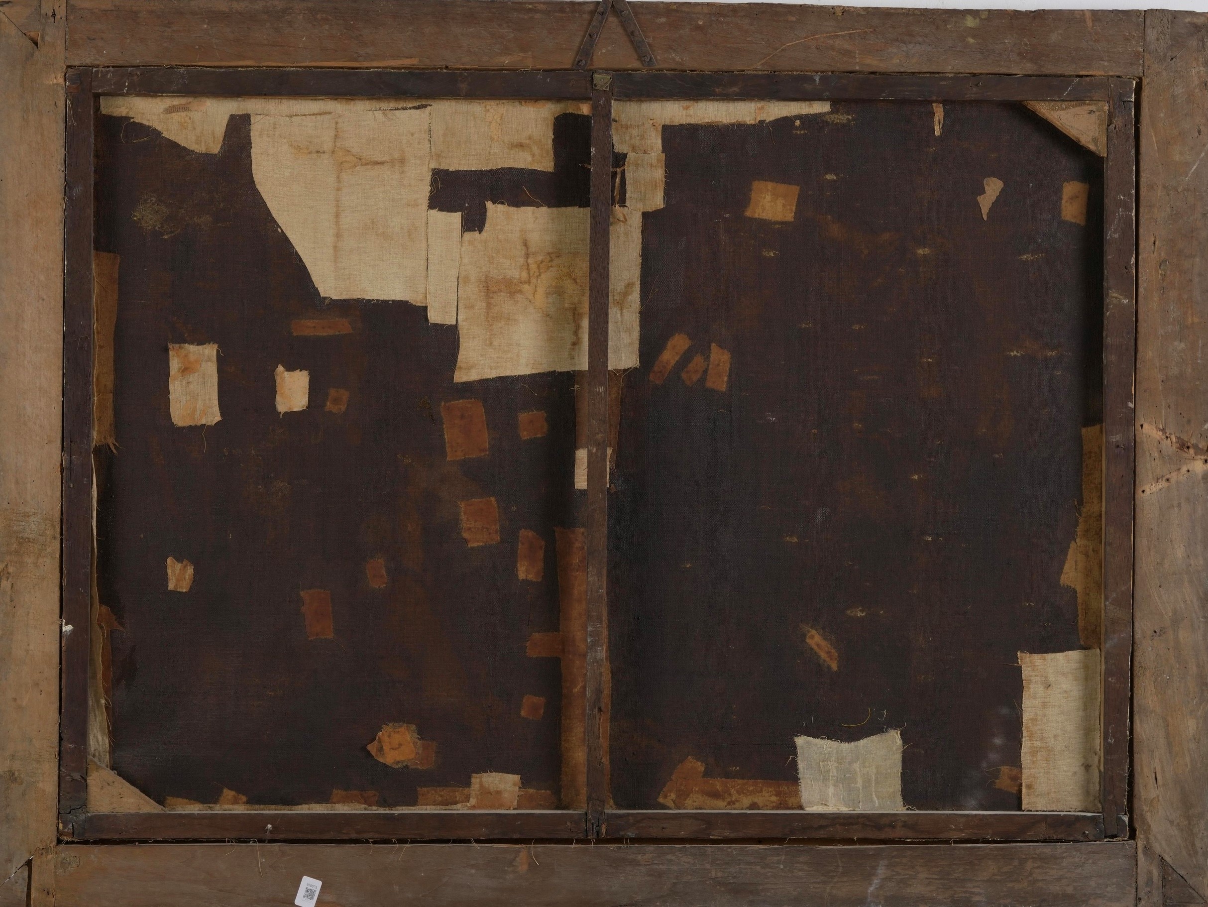 Scuola romana del XVIII secolo, Giudizio di Salomone, olio su tela