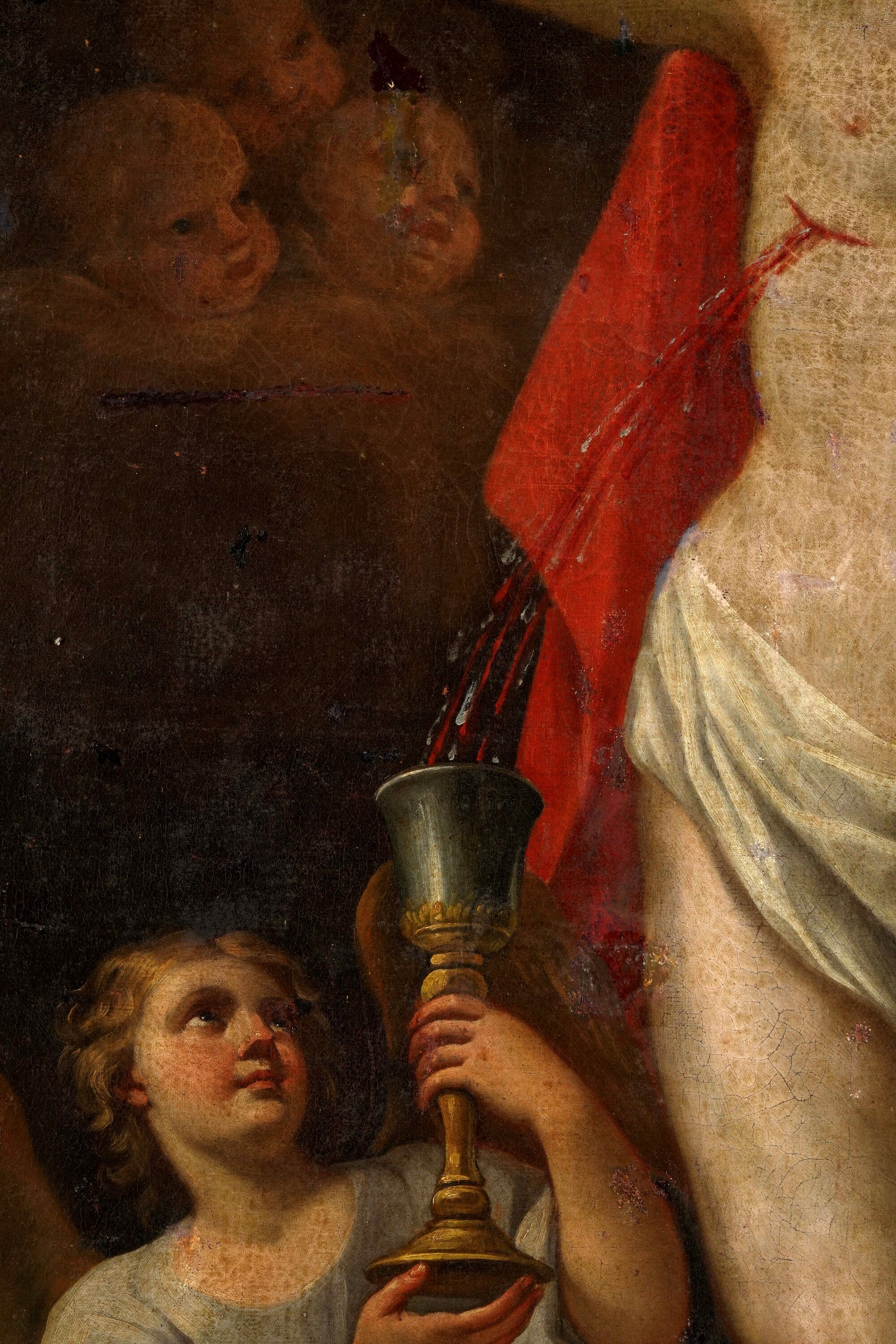 Scuola romana del XVIII secolo, Ecce Homo, olio su tela