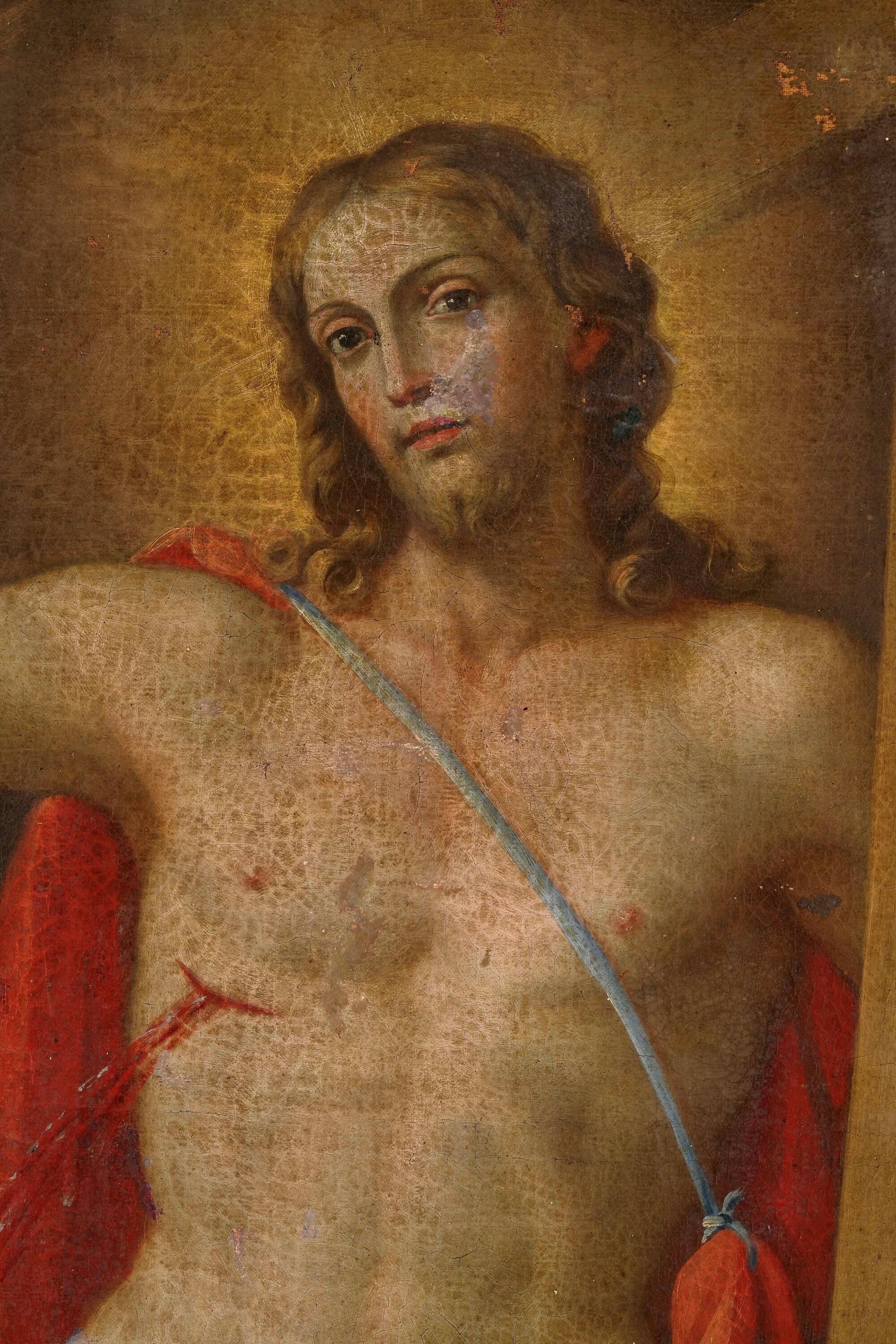Scuola romana del XVIII secolo, Ecce Homo, olio su tela