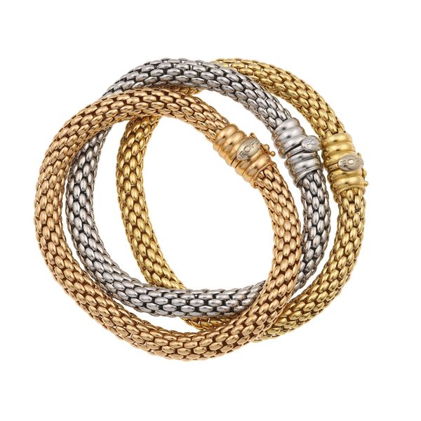 Fope. Tre bracciali