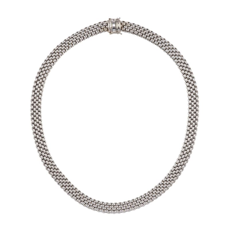 Gold necklace. Signed Fope  - Auction Fine Jewellery - Cambi Casa d'Aste