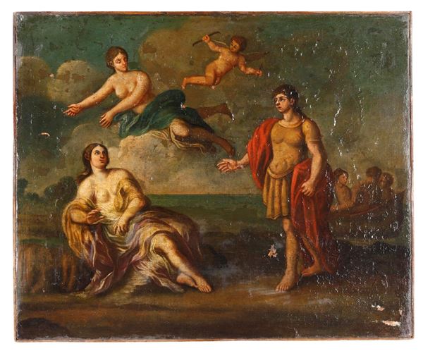 Scuola del XVIII secolo Bacco e Arianna