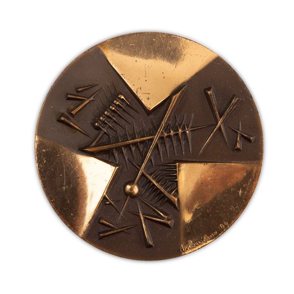 Arnaldo Pomodoro - Medaglia per FAI - Fondo per l'Ambiente Italiano