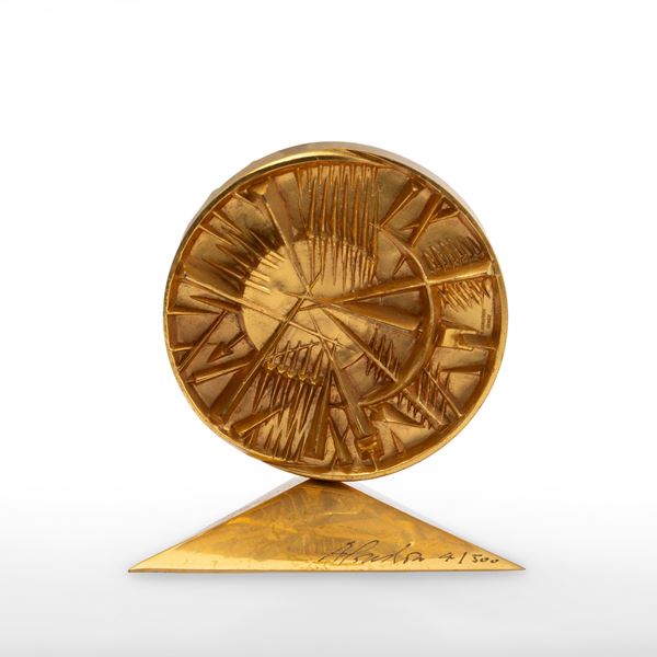 Arnaldo Pomodoro - Disco del sole per Banque Sudameris