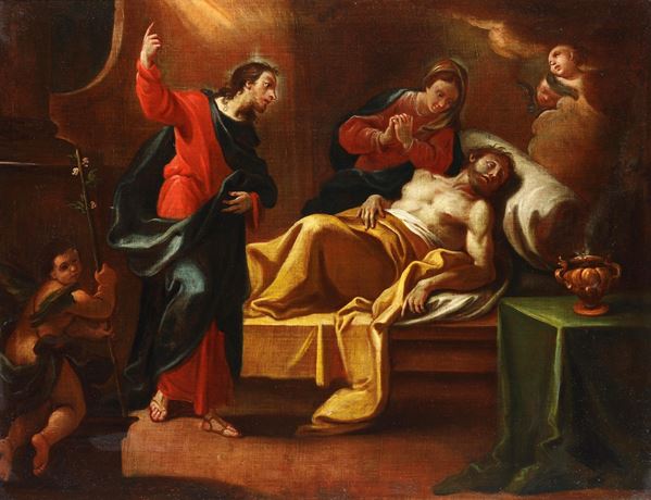 Scuola veneta del XVIII secolo Trapasso di San Giuseppe