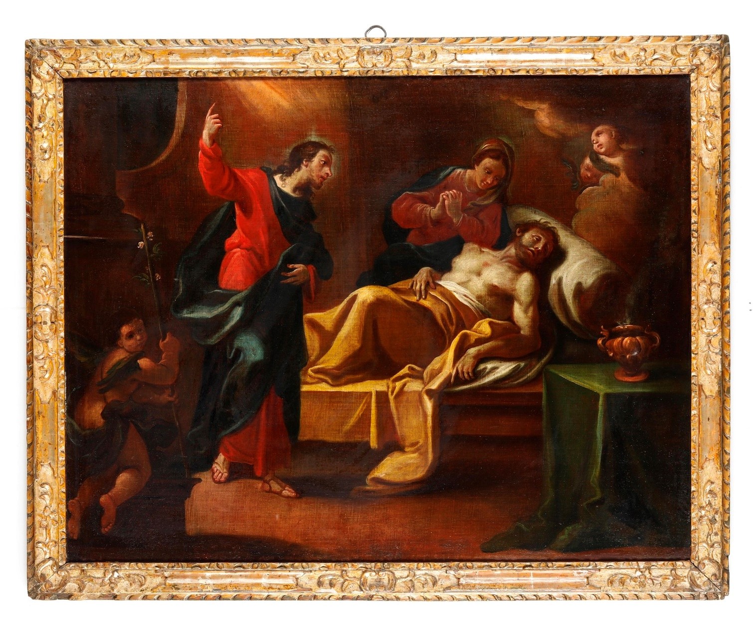 Scuola veneta del XVIII secolo Trapasso di San Giuseppe