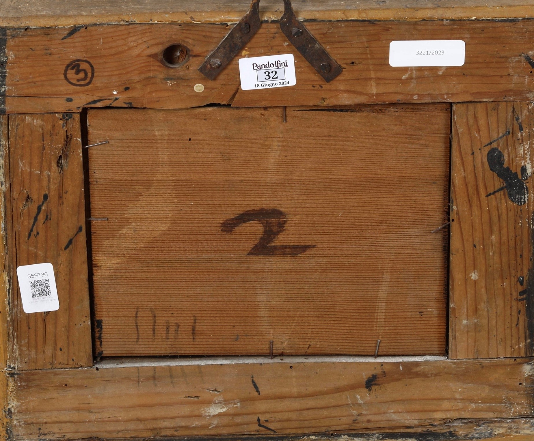 Scuola del XVII secolo Episodi della vita di Sansone