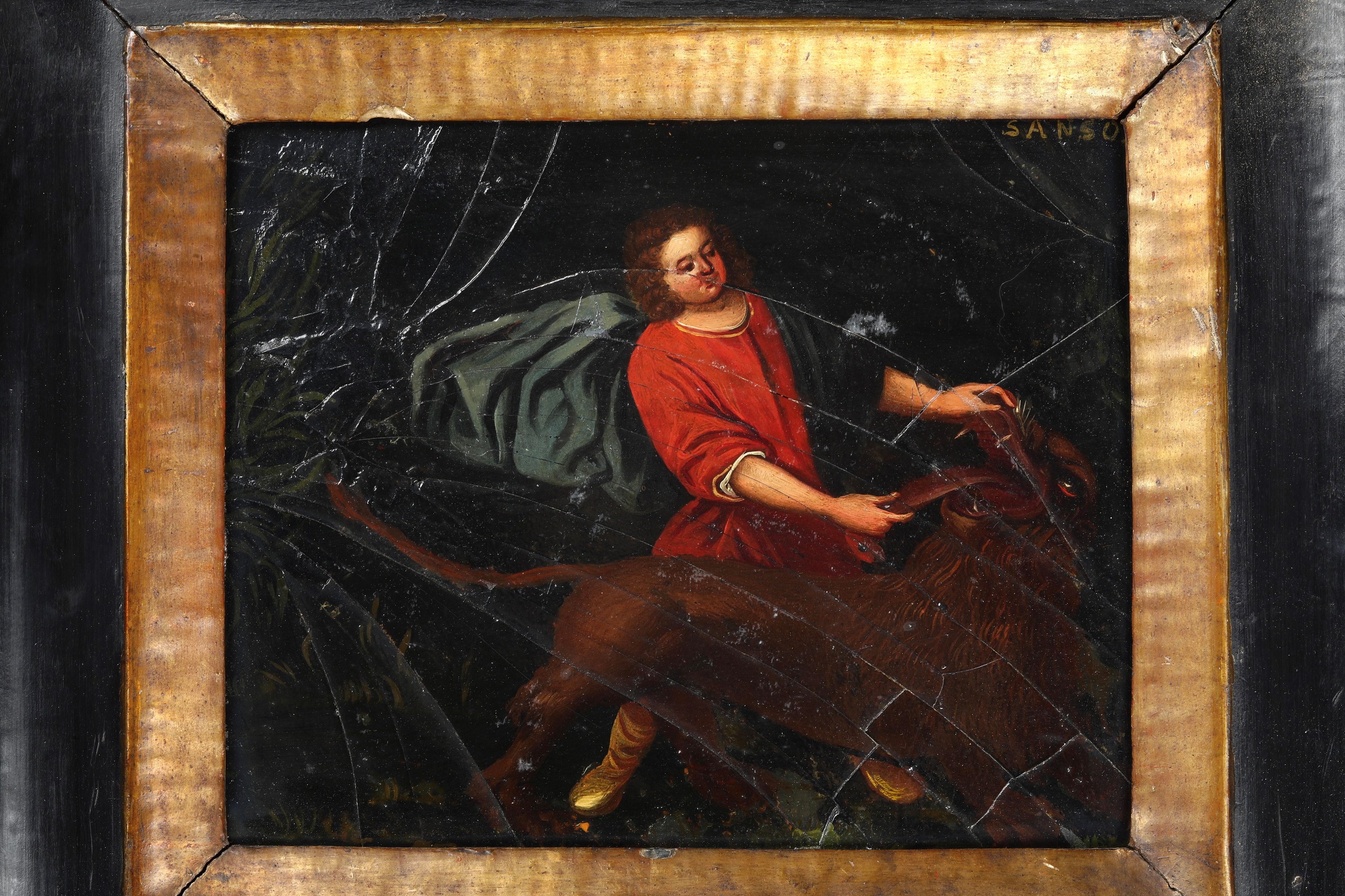 Scuola del XVII secolo Episodi della vita di Sansone