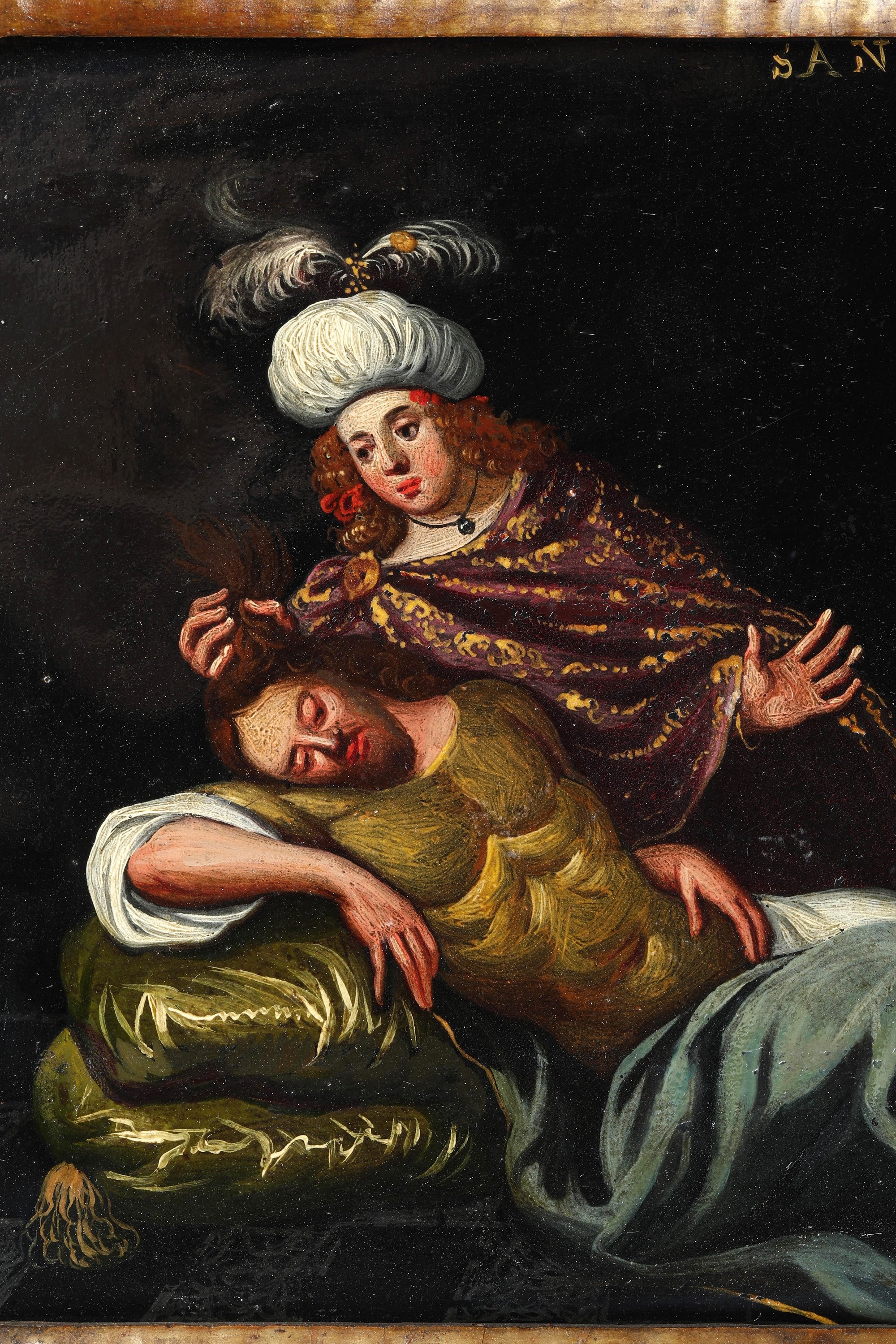 Scuola del XVII secolo Episodi della vita di Sansone